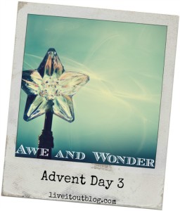 Day 3 awe and wonder